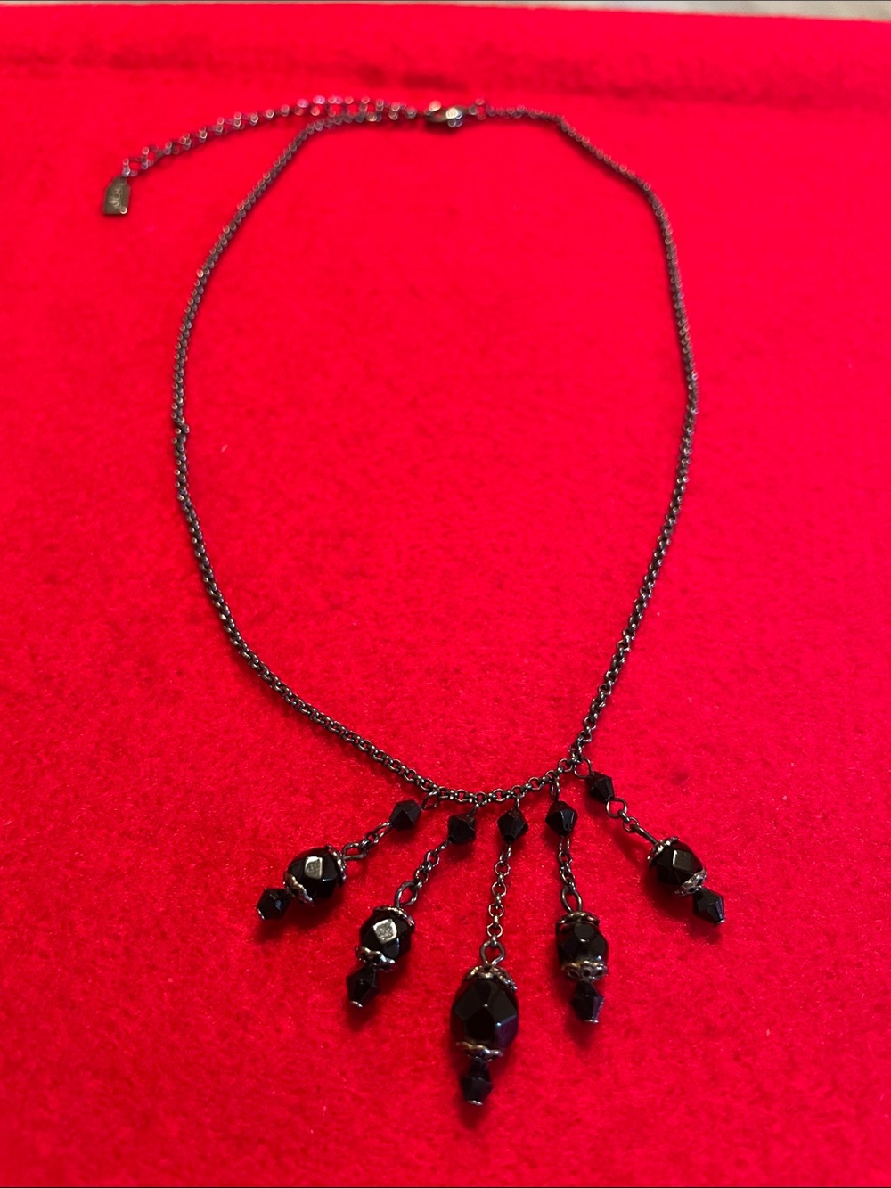1928 Jewelry Beaded Dangle Necklace - Women Jewelry